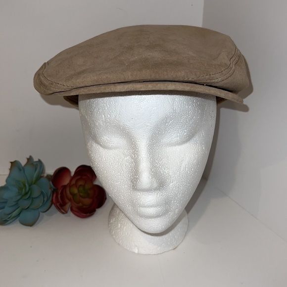 Huntington Leather Suede Hat Size Large - Picture 3 of 8